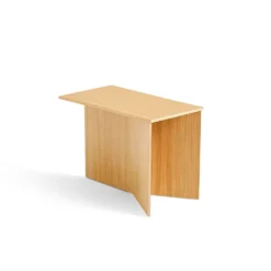 Slit table wood oblong