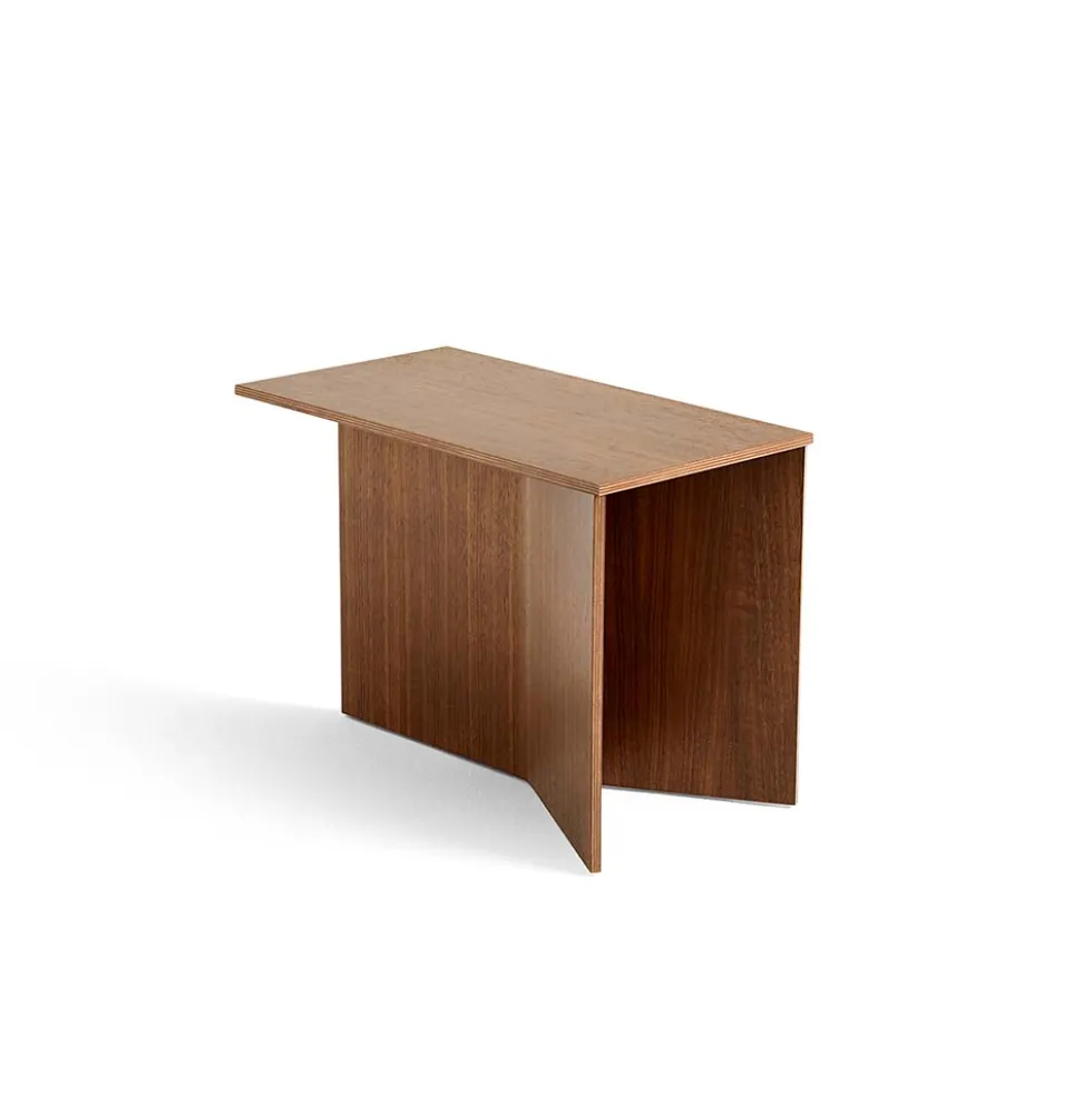 Slit table wood oblong