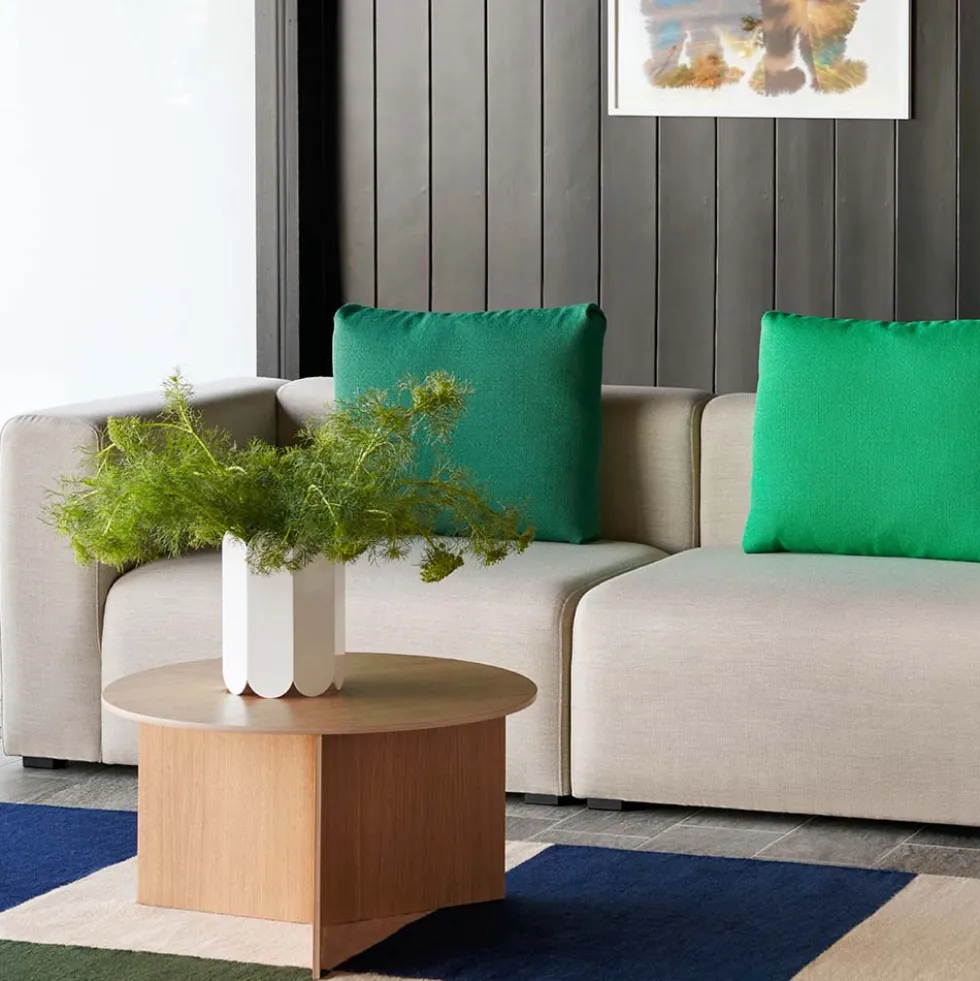 Slit table wood oblong
