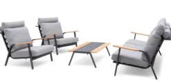 Soffa Hillerstorp Kungshult 3-Sits Grå