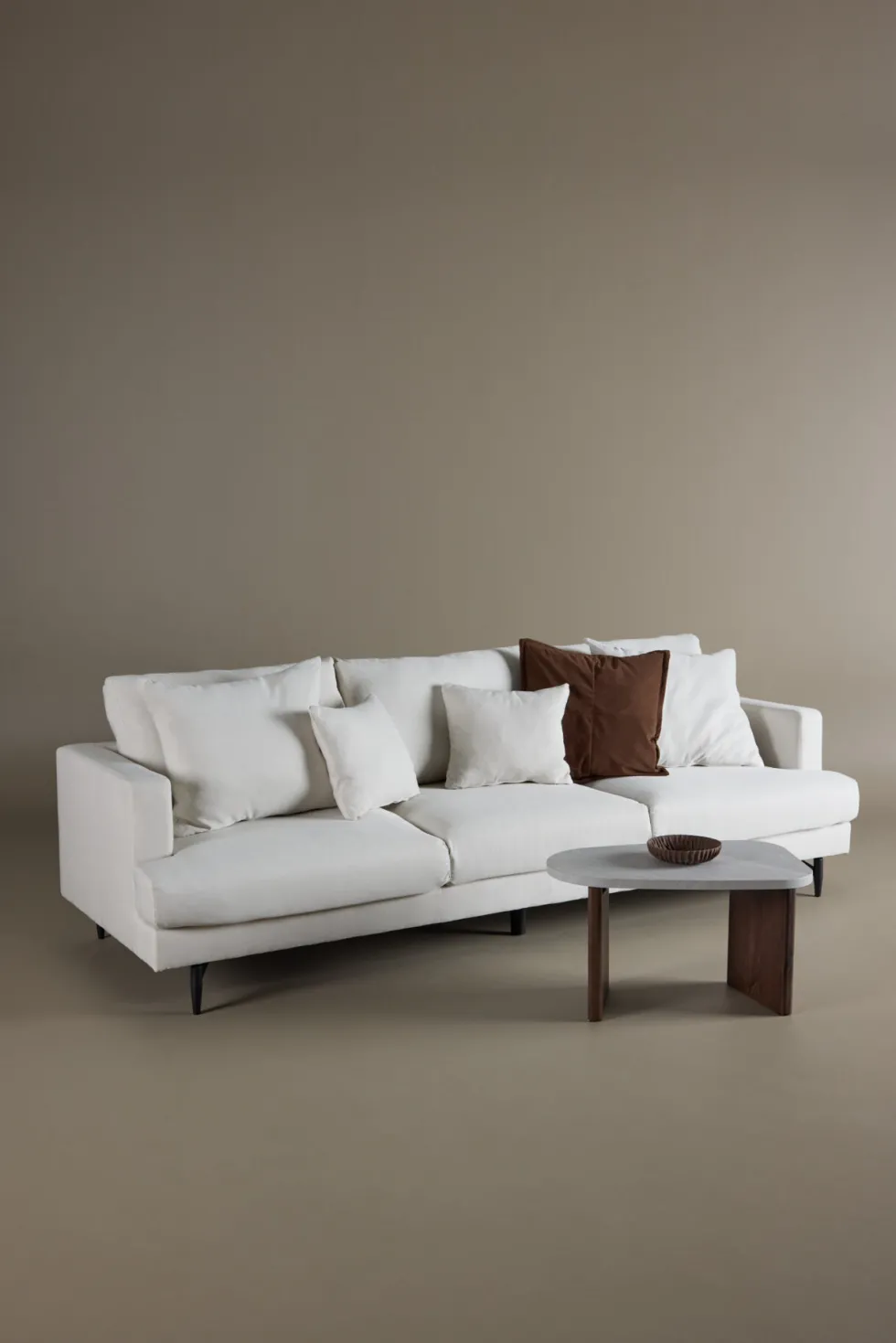 Sofia 3-sits soffor Beige