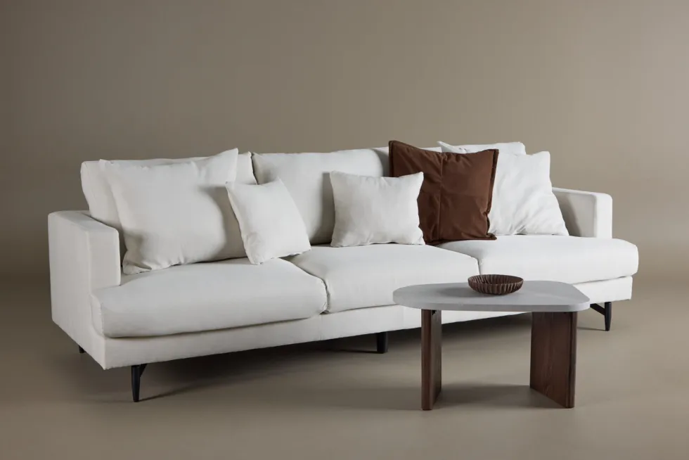 Sofia 3-sits soffor Beige