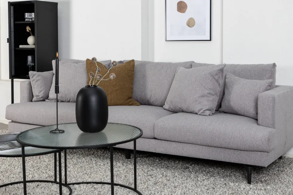 Sofia 3-sits soffor Grå