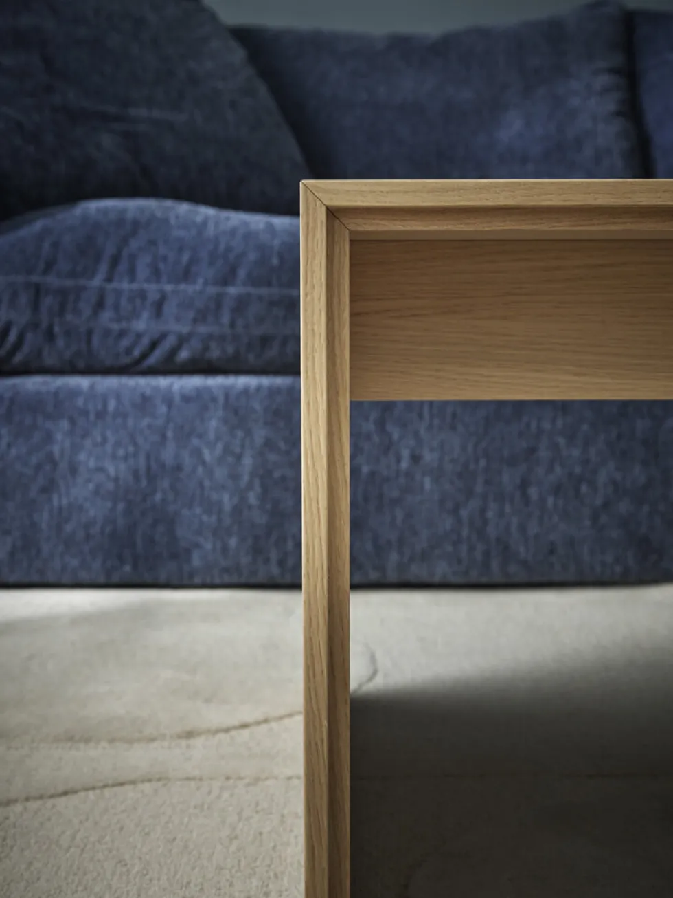 Spin Soffbord – Ekfanér Vitpigmenterad