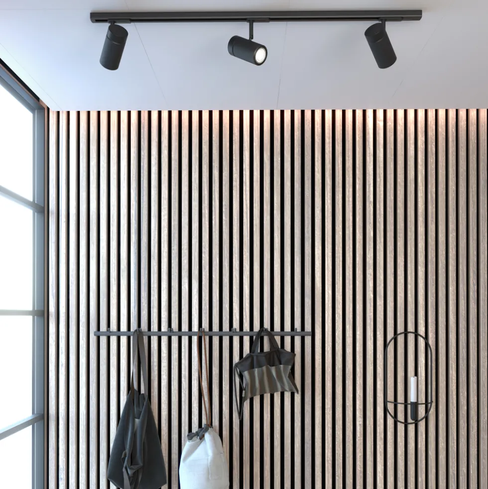 Spotlight Holder Global 1-fas svart