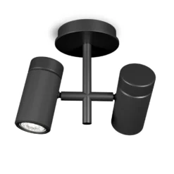Spotlight Holder 2 lampor svart