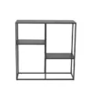 Staal Hyllor 26 x 81 x 80 Black