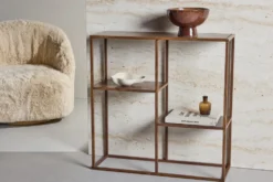 Staal Hyllor 26 x 81 x 80 Walnut