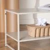Staal Sidobord 102 x 43 Beige