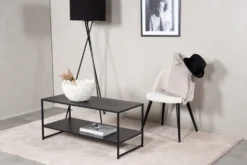 Staal Soffbord 102 x 45 Black