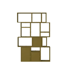Stacked bokhylla – konfiguration 2