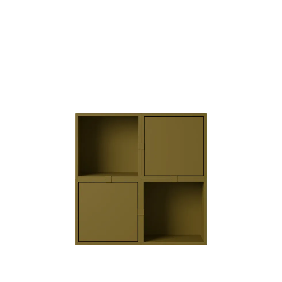 Stacked hallförvaring – konfiguration 4