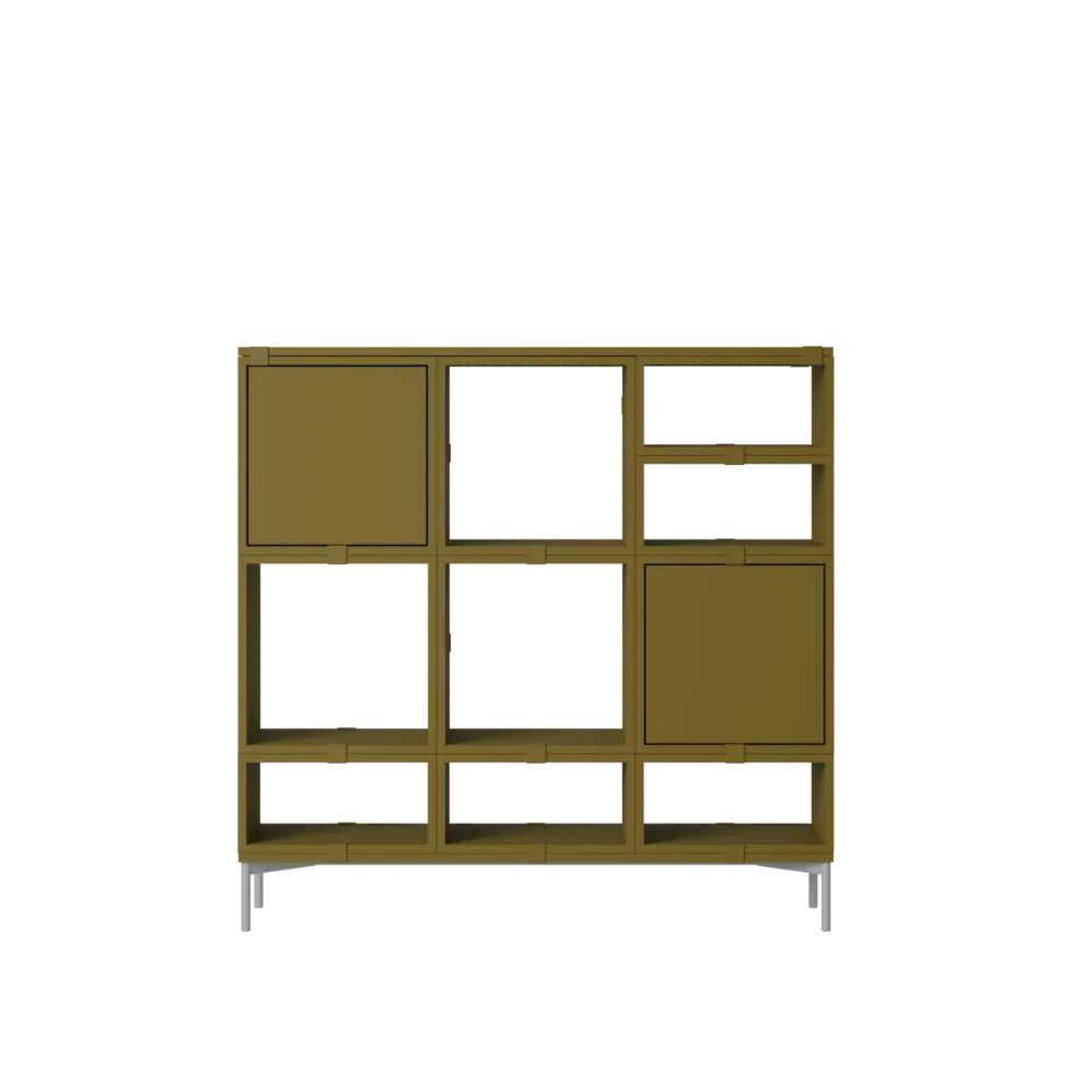 Stacked hallförvaring – konfiguration 3