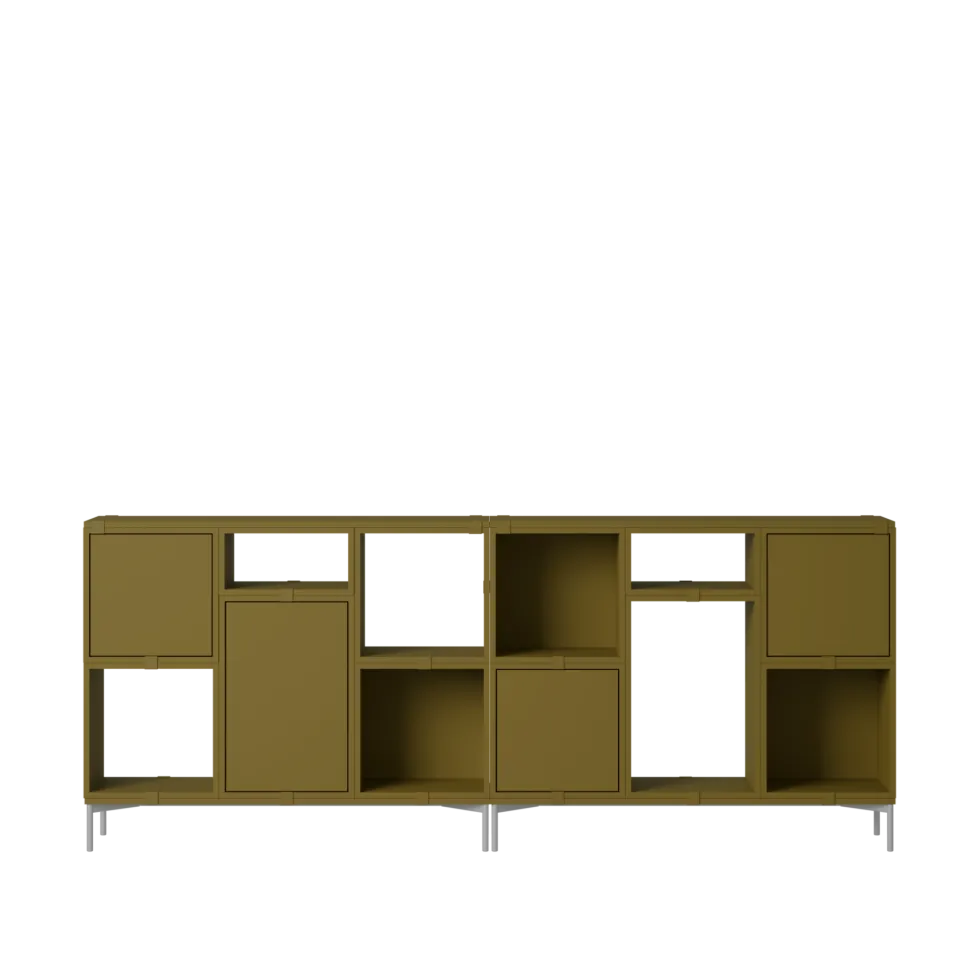 Stacked kontorsförvaring – konfiguration 3