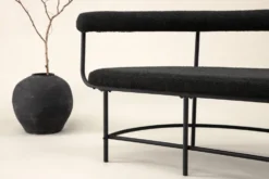Stallhagen Kökssoffa 51 x 75 x 165 Black