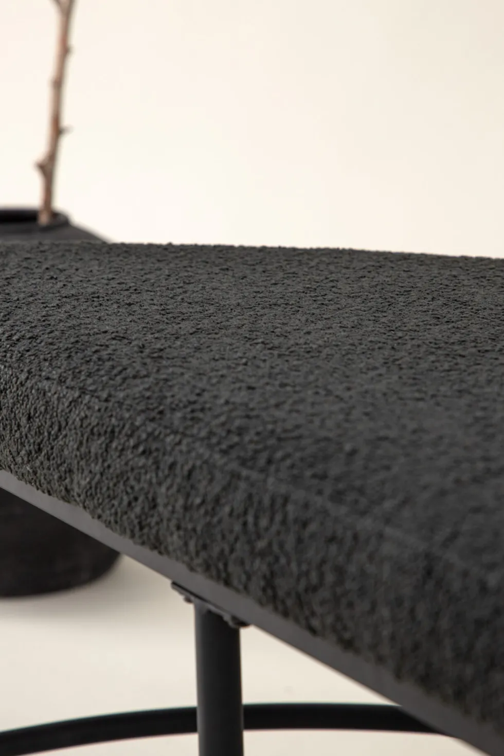 Stallhagen Kökssoffa 51 x 75 x 165 Black