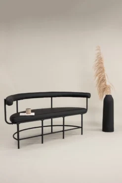 Stallhagen Kökssoffa 51 x 75 x 165 Black