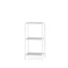 STEEL Hylla 76 cm vit metall utan hyllplan