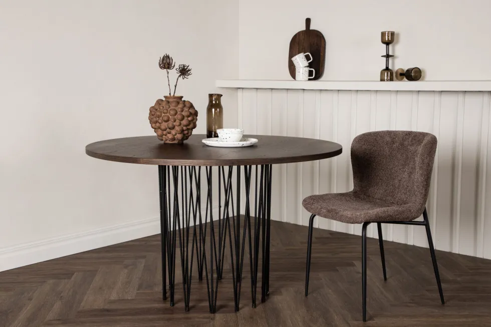 Stone Runda Matbord ⌀120 Mocca