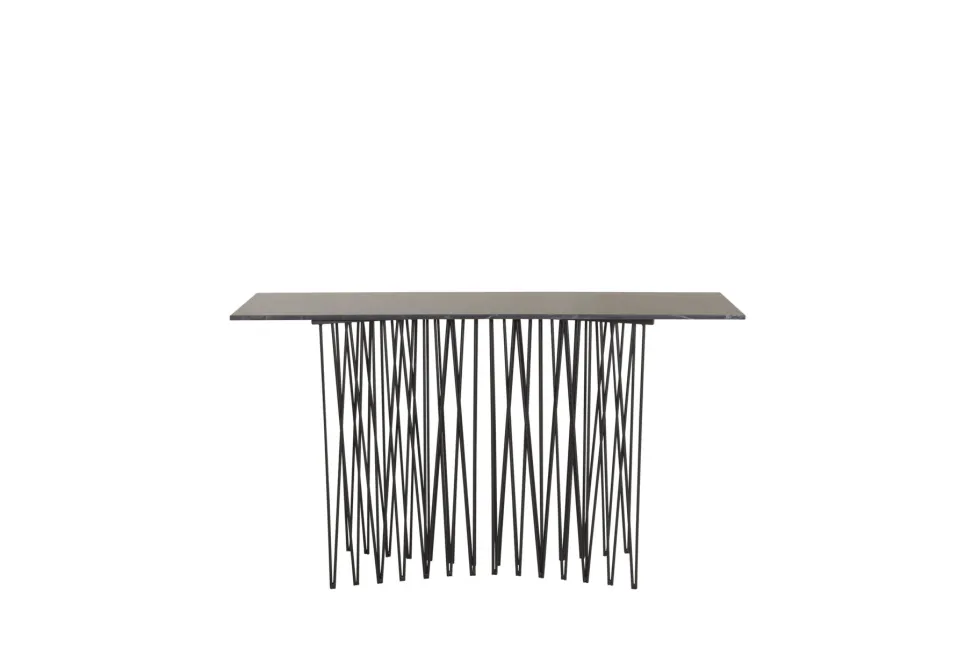 Stone Sidobord 130 x 37 Black
