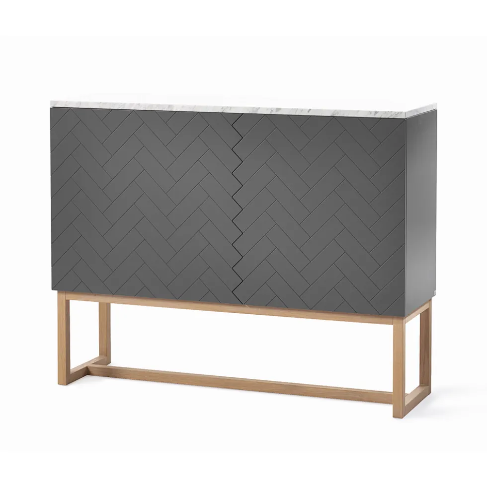 Story cabinet skåp grå