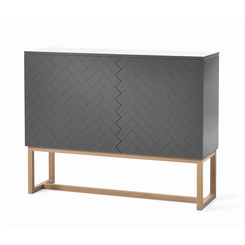 Story cabinet skåp grå