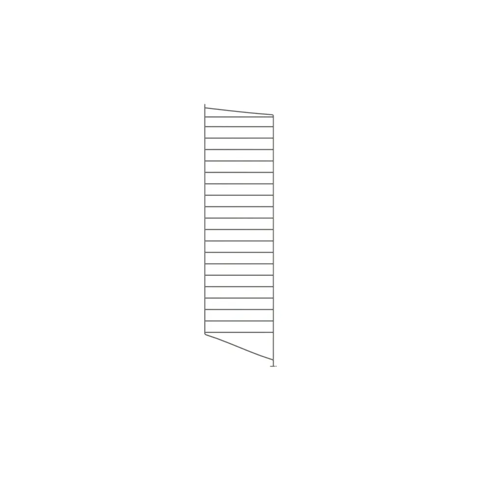 String golvgavel 115×30 mörkgrå