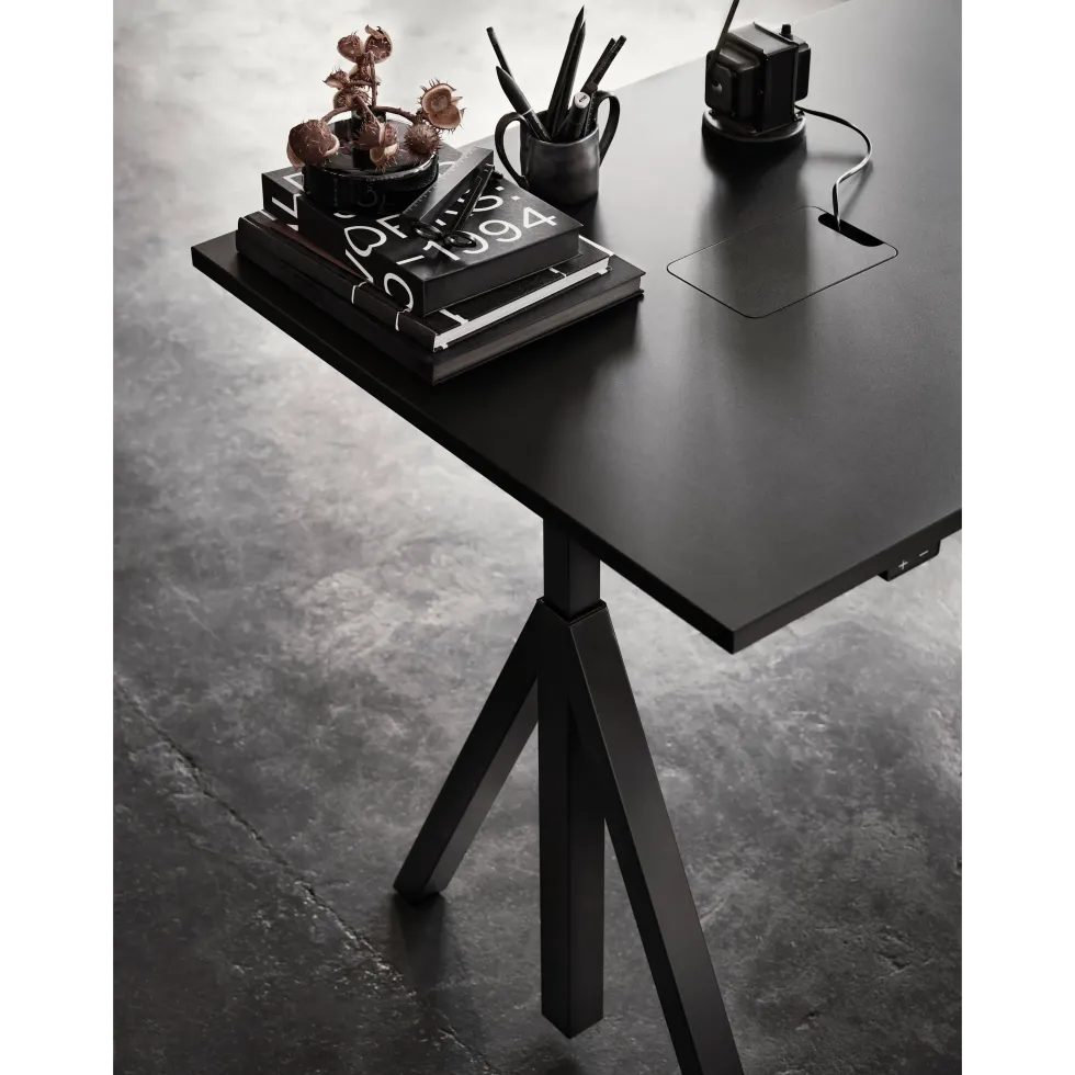 String Skrivbord 180×90 Svart