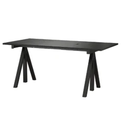 String Skrivbord 160×78 Svart