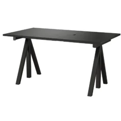 String Skrivbord 140×78 Svart