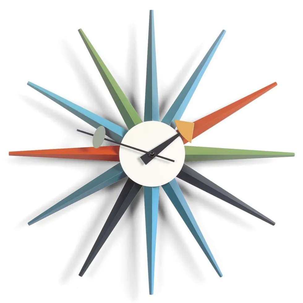 Sunburst Clock väggklocka