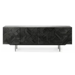 Teak Graphic sideboard