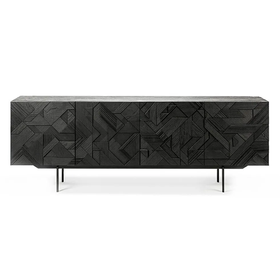 Teak Graphic sideboard