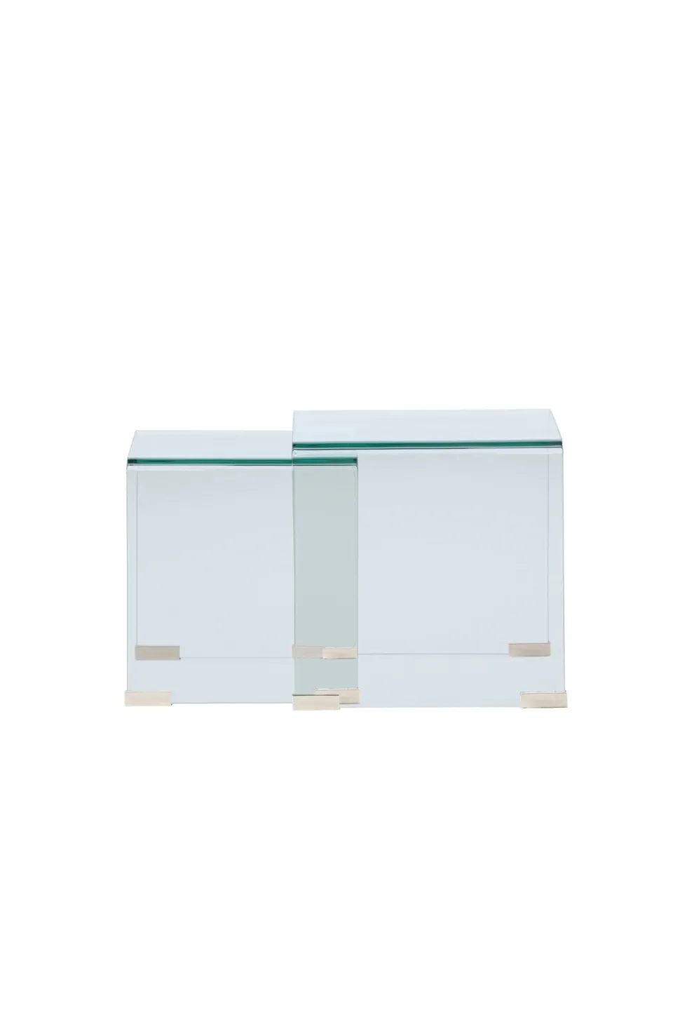 Telemark Sidobord 42x42cm, 36x36cm Transparent