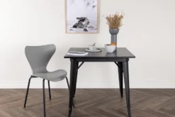 Tempe Rektangulära Matbord 80 x 80 Black