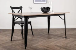 Tempe Rektangulära Matbord 140 x 80 Walnut