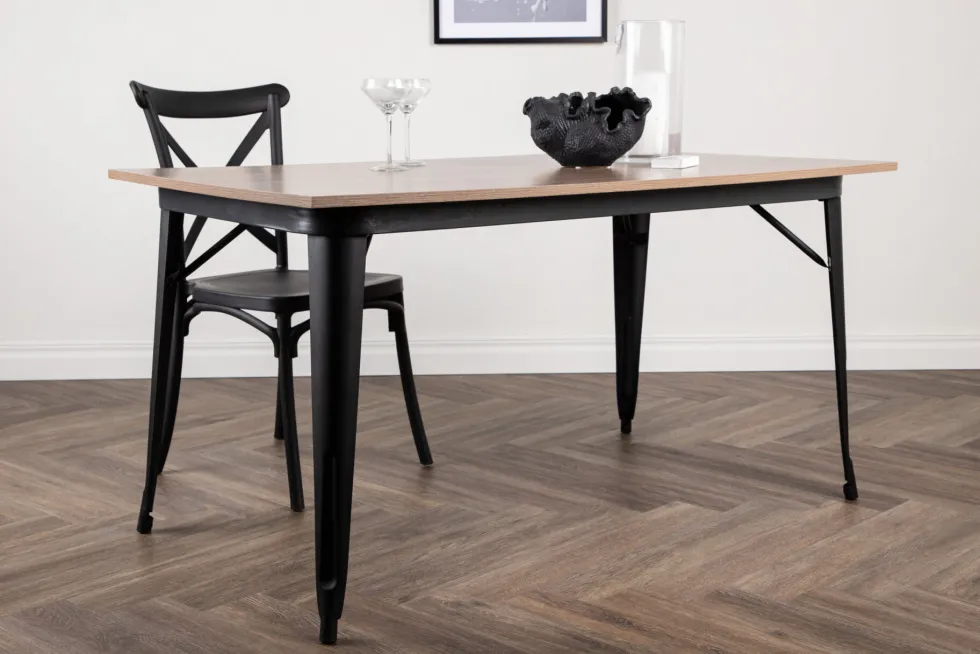 Tempe Rektangulära Matbord 140 x 80 Walnut