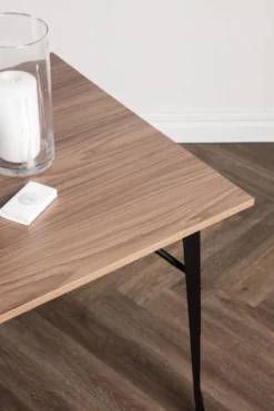 Tempe Rektangulära Matbord 140 x 80 Walnut