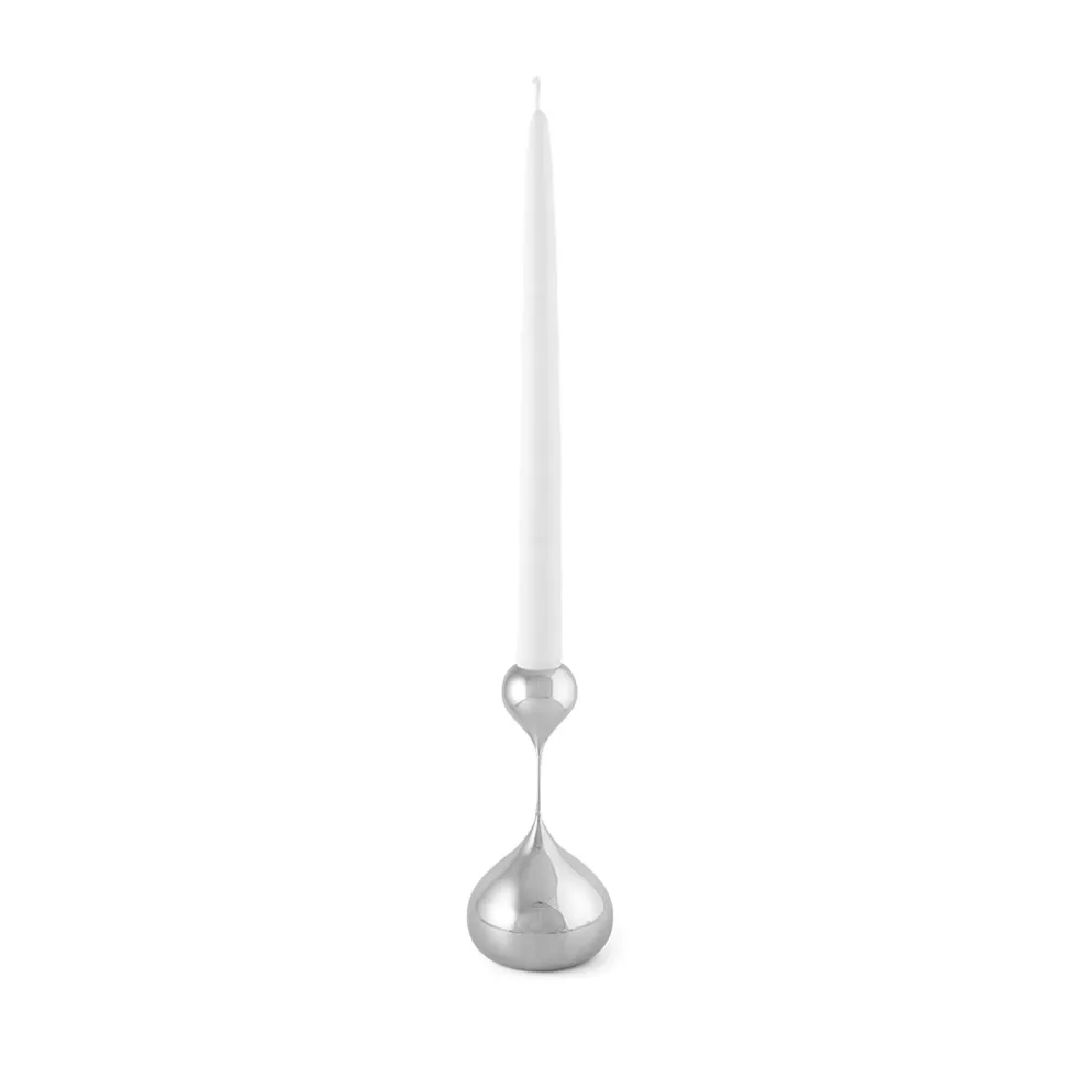 Tender ljusstake nickel