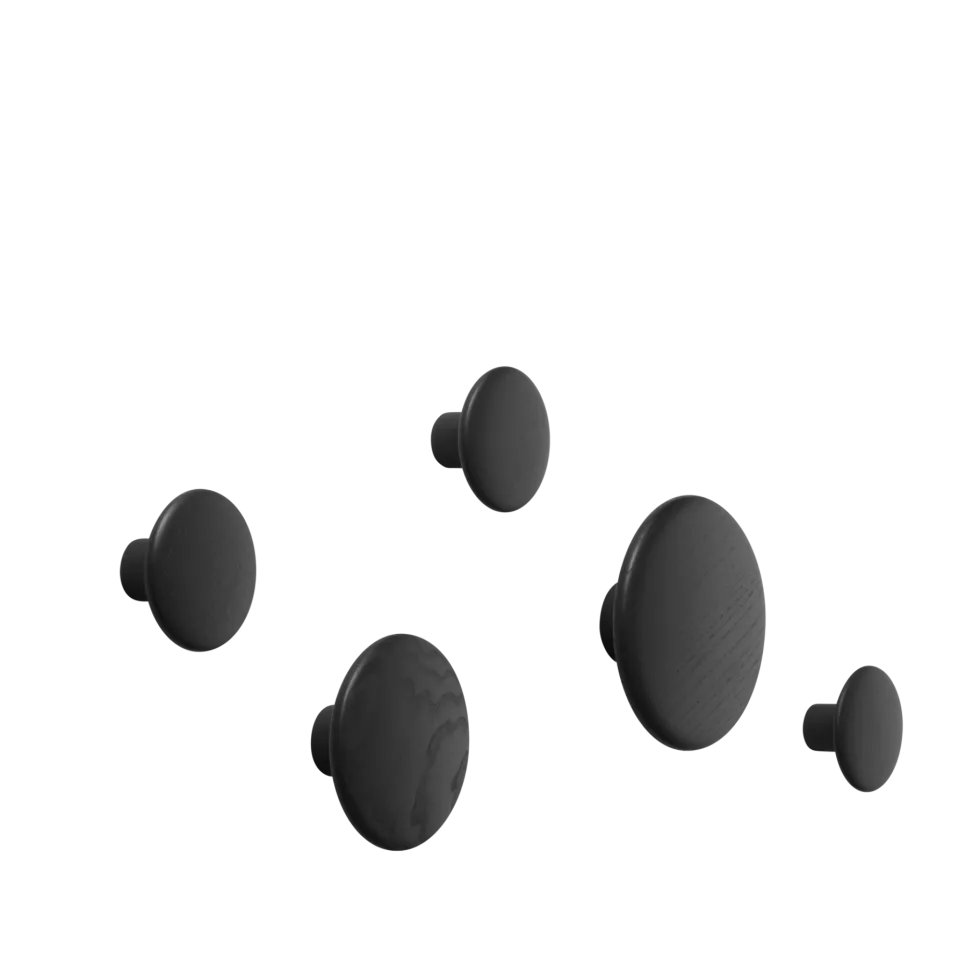 The Dots träkrok 5-pack