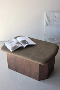 Todd Ottoman 59 x 42 x 88 Brown