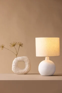 Torcello Bordslampor Beige