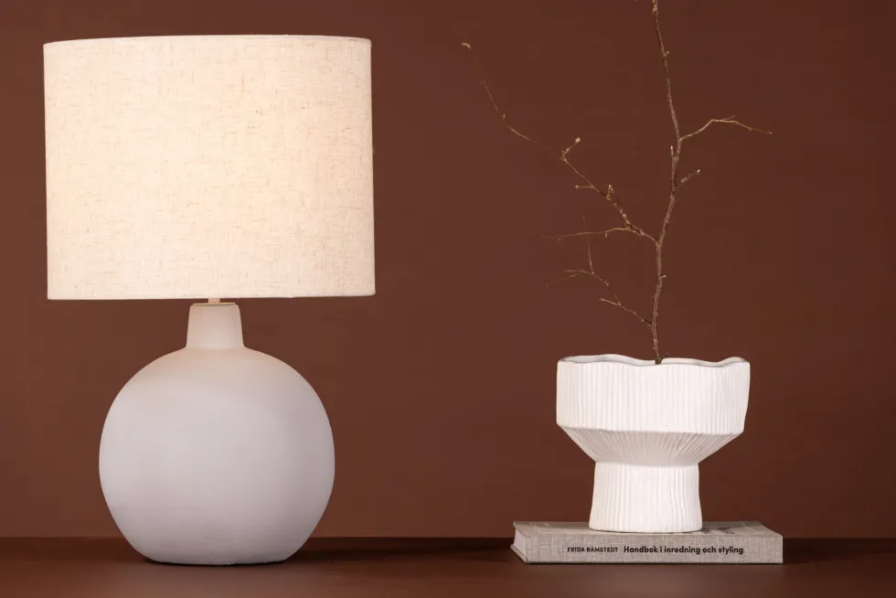 Torcello Bordslampor Beige