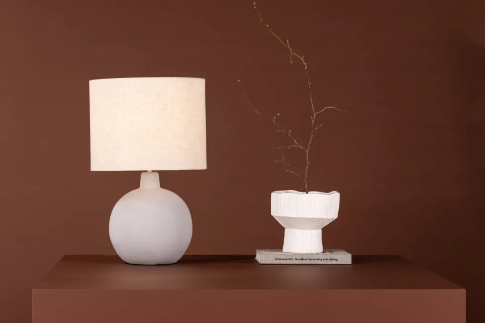 Torcello Bordslampor Beige