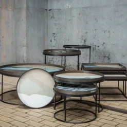 Tray coffee table set xl