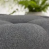 Turin Puff 100 x 40 x 100 Dark Grey