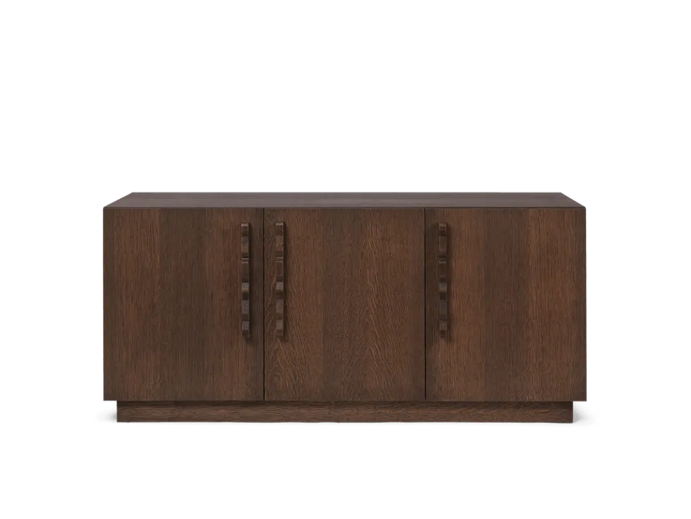 Unda Sideboard – Mörkbetsad ek