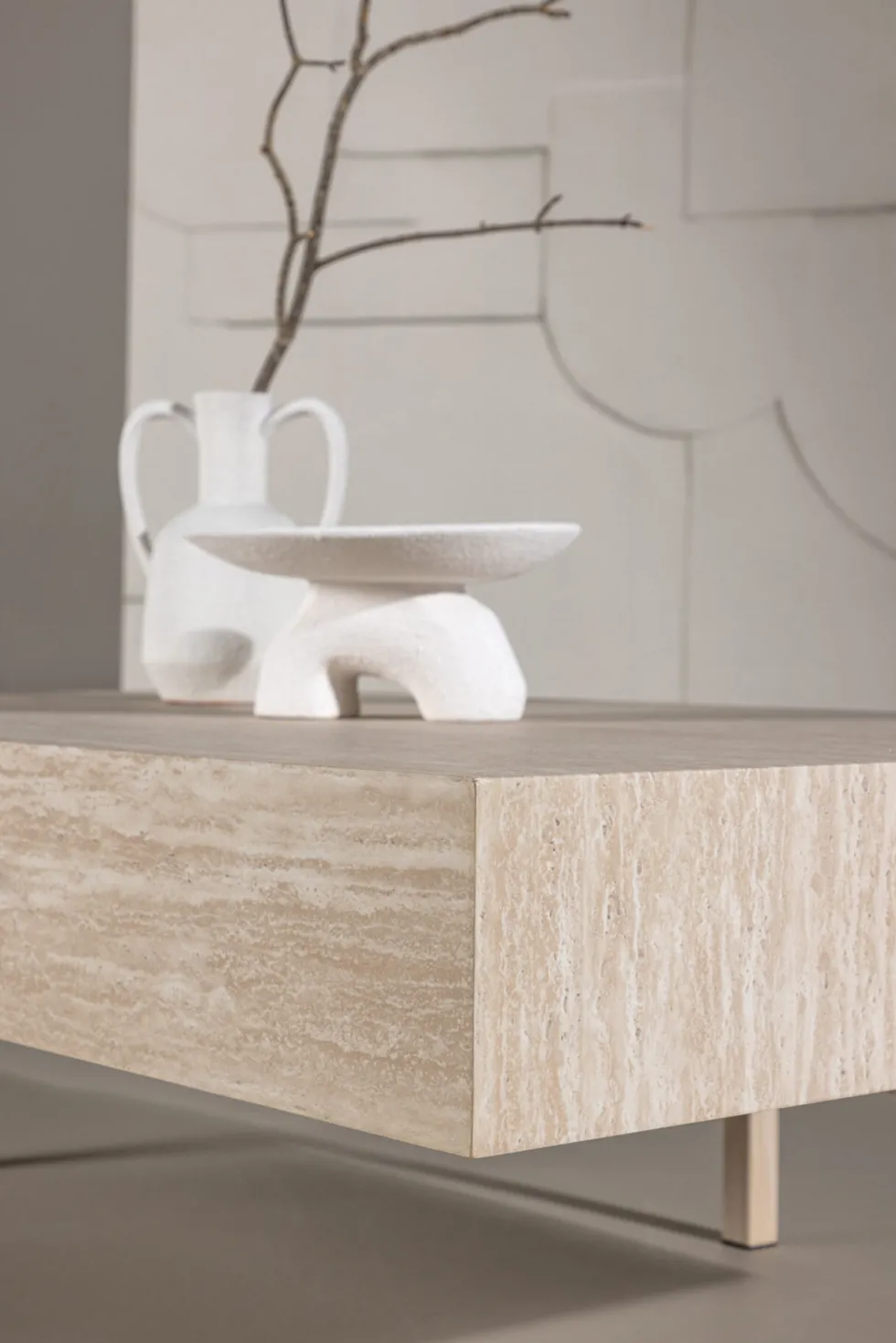 Vadholmen Soffbord 126 x 82 Whitewash