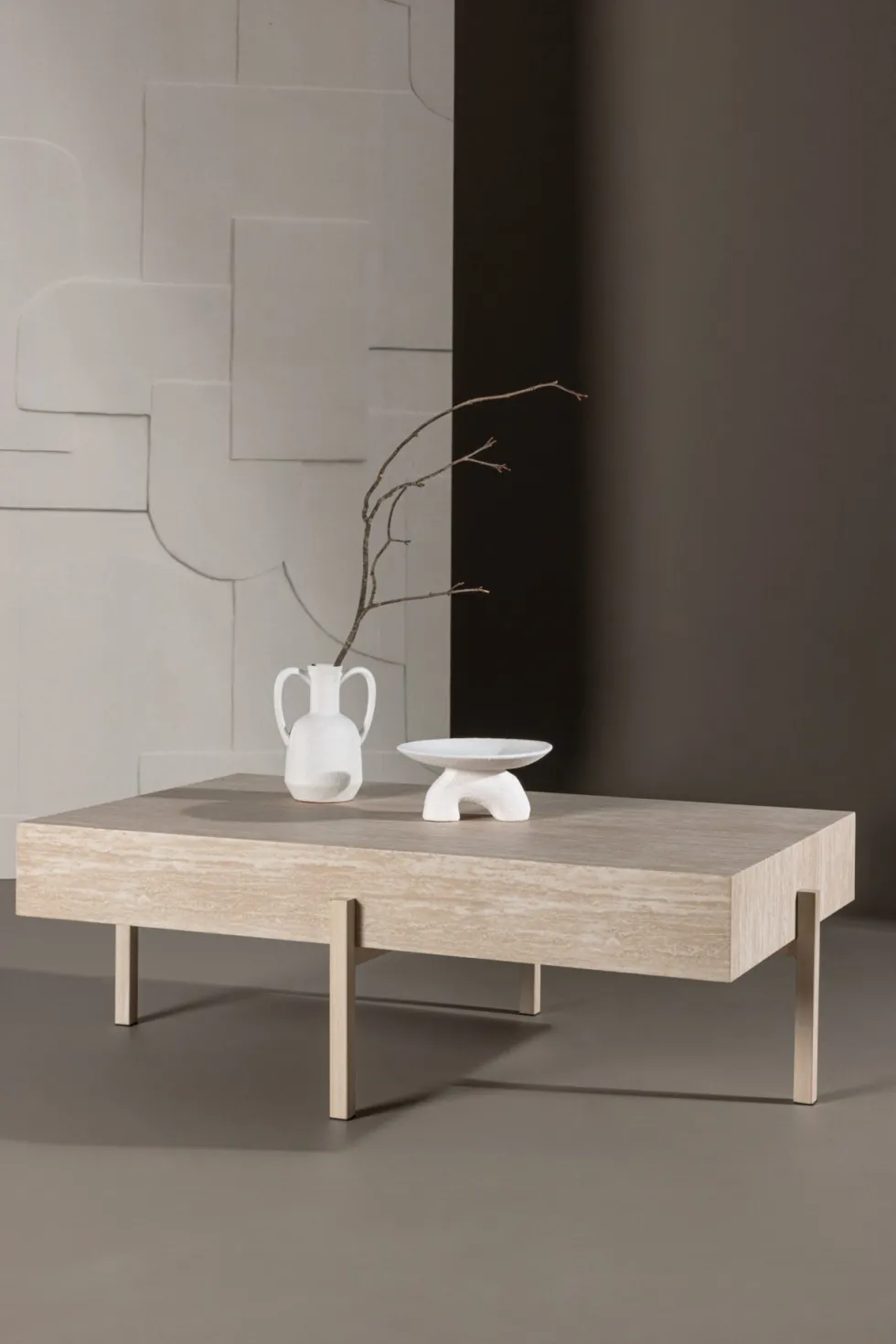 Vadholmen Soffbord 126 x 82 Whitewash