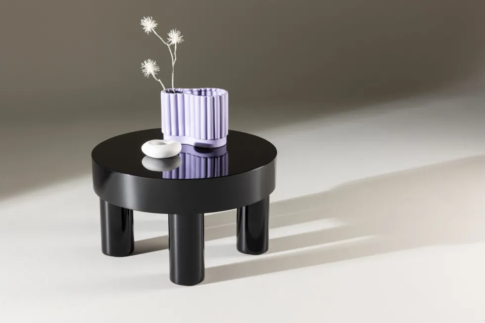 Varberg Soffbord ⌀60 Black